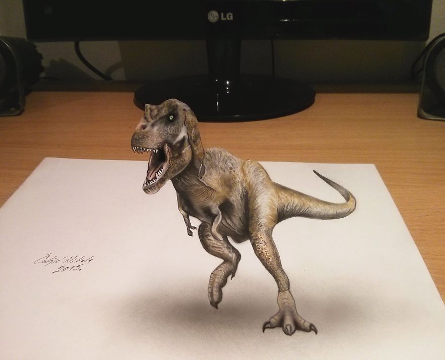 Невероятно реалистичные 3D рисунки
