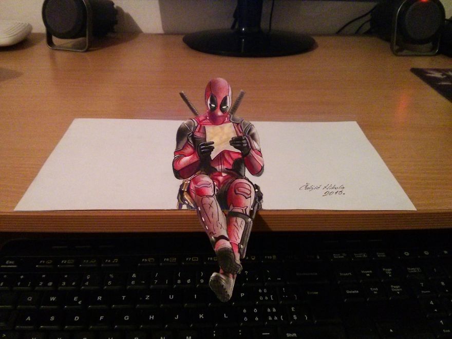 Невероятно реалистичные 3D рисунки