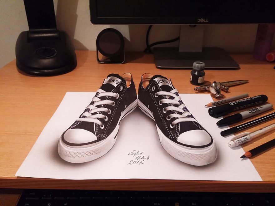 Невероятно реалистичные 3D рисунки