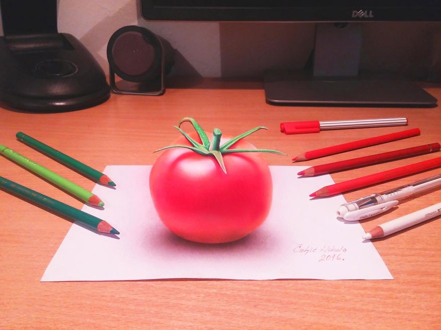 Невероятно реалистичные 3D рисунки