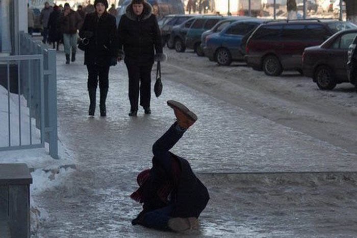 Гололед и его последствия
