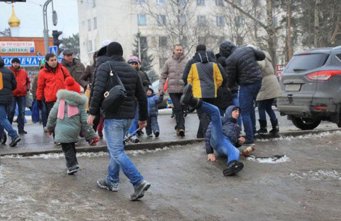 Гололед и его последствия