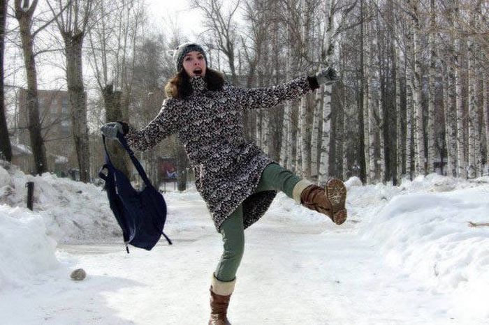 Гололед и его последствия