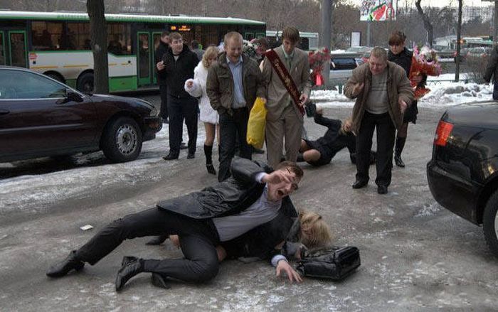 Гололед и его последствия