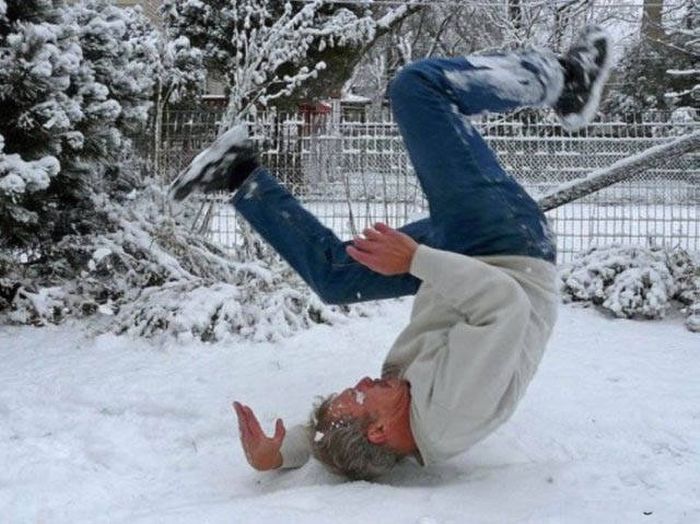 Гололед и его последствия