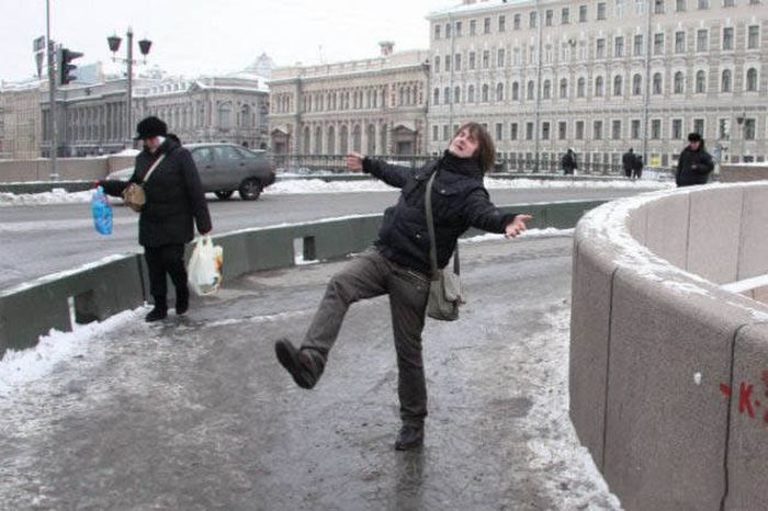 Гололед и его последствия