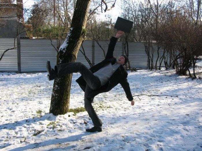 Гололед и его последствия