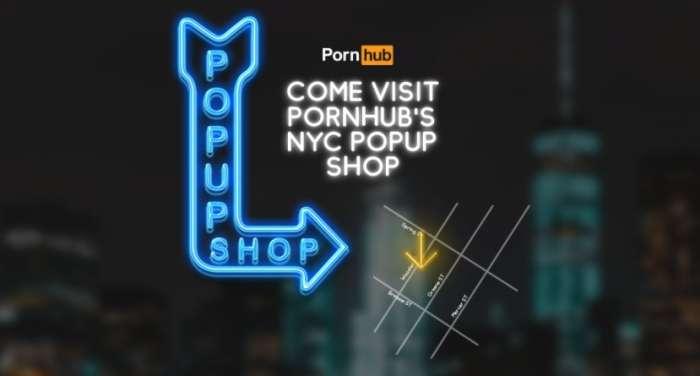 В США открылся первый бутик Pornhub