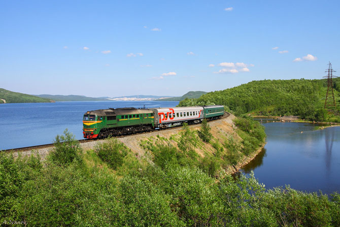Лучшие фотографии железнодорожной тематики ушедшего года
