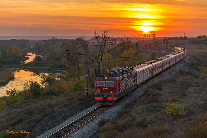 Лучшие фотографии железнодорожной тематики ушедшего года