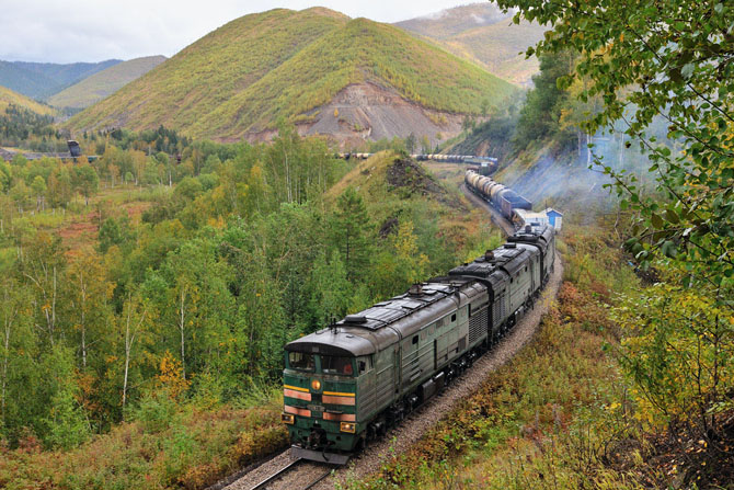 Лучшие фотографии железнодорожной тематики ушедшего года