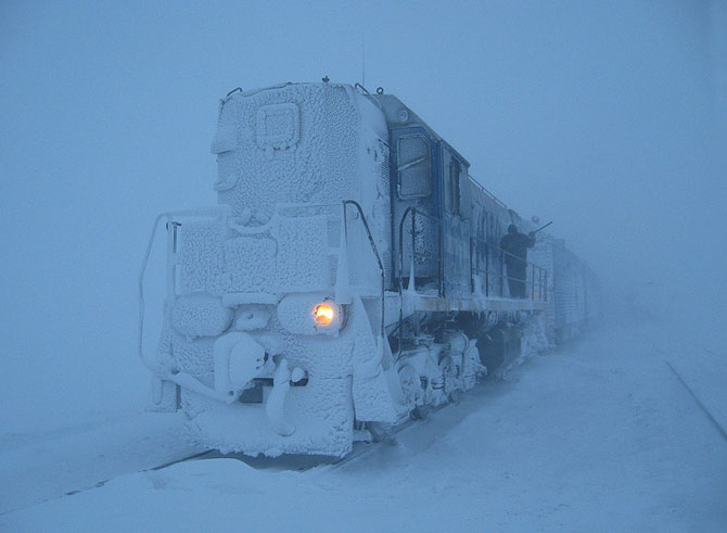 Лучшие фотографии железнодорожной тематики ушедшего года