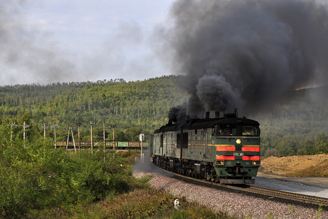 Лучшие фотографии железнодорожной тематики ушедшего года