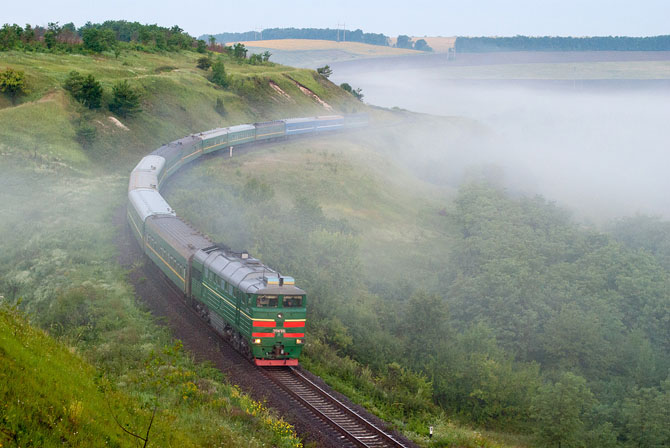 Лучшие фотографии железнодорожной тематики ушедшего года