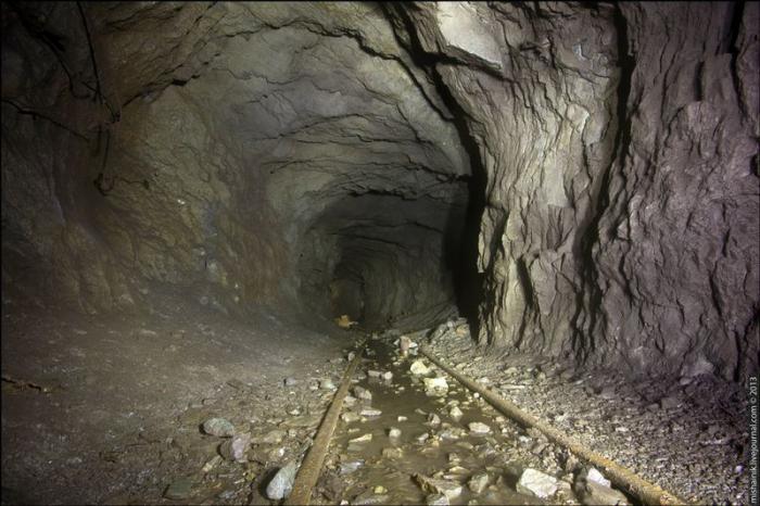 Старая, заброшенная шахта