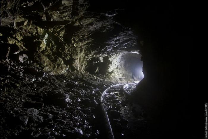 Старая, заброшенная шахта