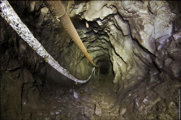 Старая, заброшенная шахта