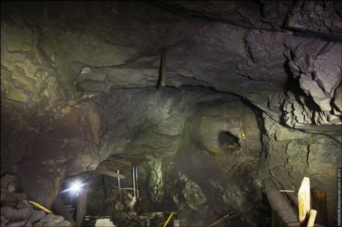 Старая, заброшенная шахта