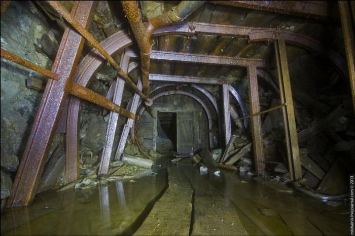 Старая, заброшенная шахта