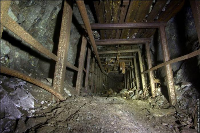 Старая, заброшенная шахта