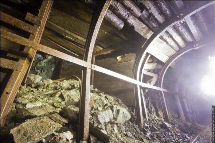 Старая, заброшенная шахта