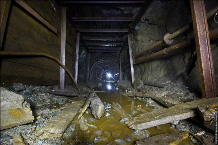 Старая, заброшенная шахта