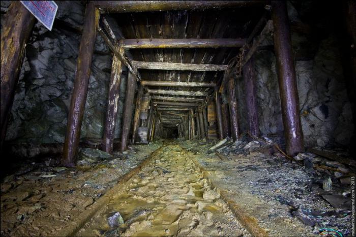 Старая, заброшенная шахта