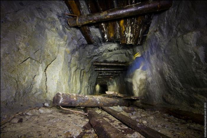 Старая, заброшенная шахта
