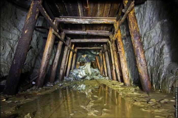 Старая, заброшенная шахта