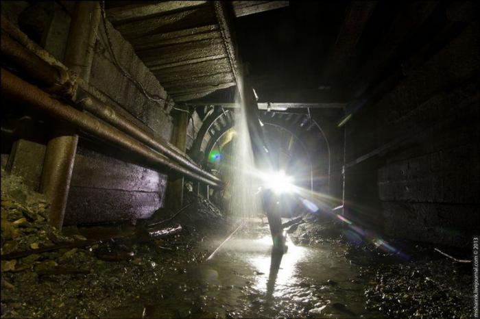 Старая, заброшенная шахта