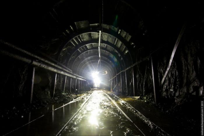 Старая, заброшенная шахта