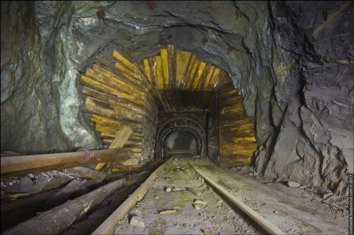 Старая, заброшенная шахта