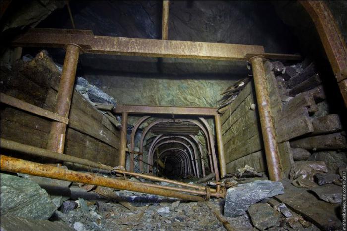 Старая, заброшенная шахта