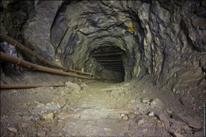 Старая, заброшенная шахта
