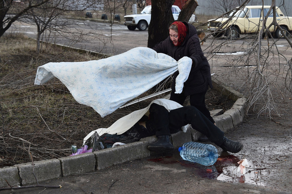 Страшное слово "война". Донецк сегодня Страшное слово "война". Донецк сегодня