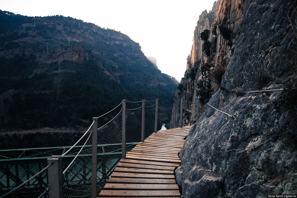 Caminito del Rey — одна из самых опасных троп в мире Caminito del Rey — одна из самых опасных троп в мире