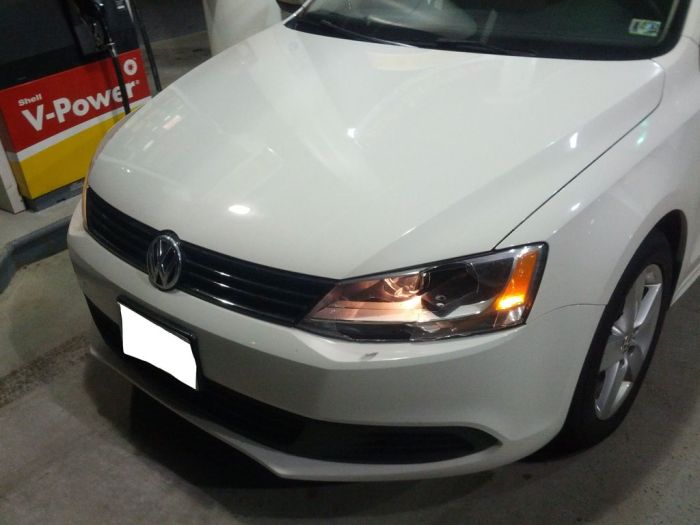 Нежданчик на дороге (6 фото)