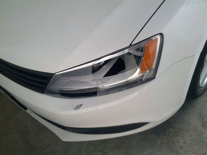 Нежданчик на дороге (6 фото)