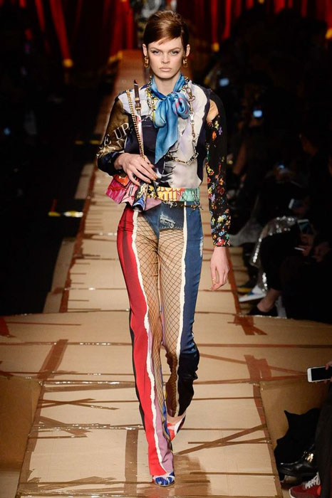 Новая коллекция Moschino под названием «Мусорный шик»