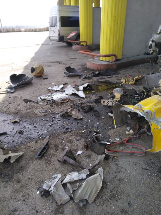 Взрыв автомобиля в Минераловодском городском округе