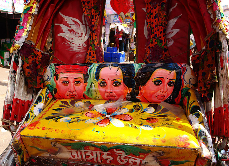 Топ-30 повозок рикш из Бангладеша