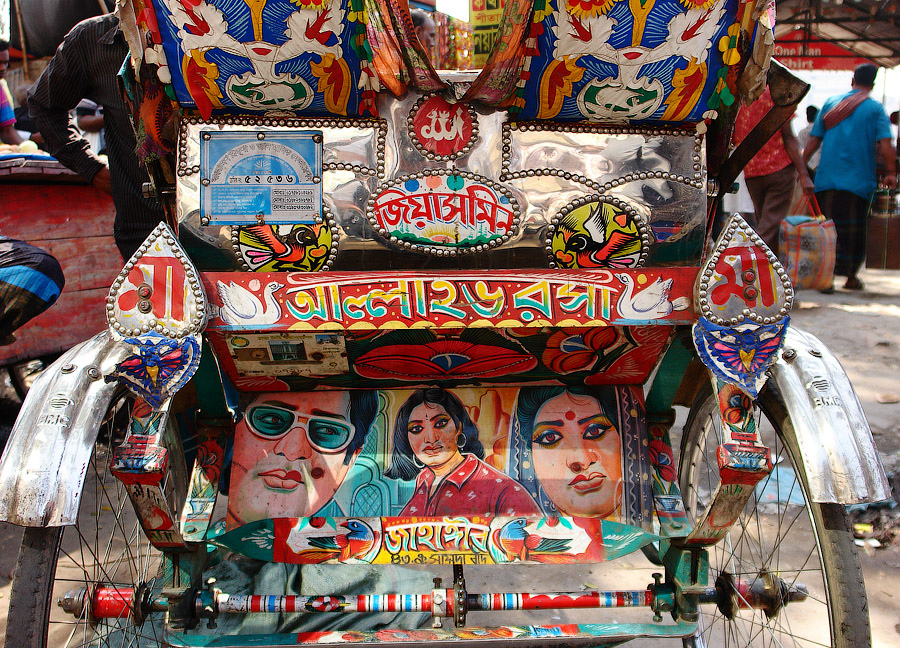 Топ-30 повозок рикш из Бангладеша