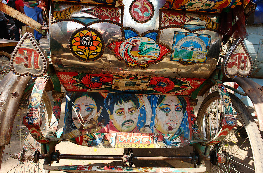 Топ-30 повозок рикш из Бангладеша