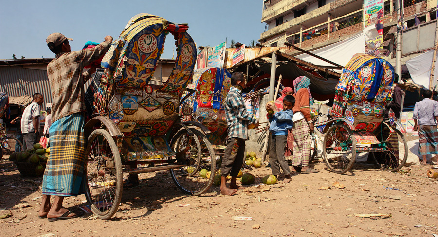 Топ-30 повозок рикш из Бангладеша