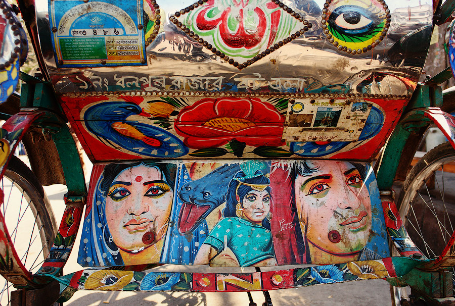 Топ-30 повозок рикш из Бангладеша