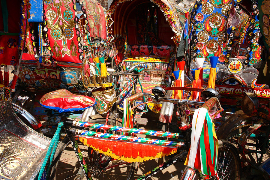 Топ-30 повозок рикш из Бангладеша