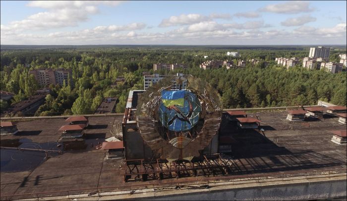 Зона отчуждения Чернобыльской АЭС спустя 30 лет после аварии