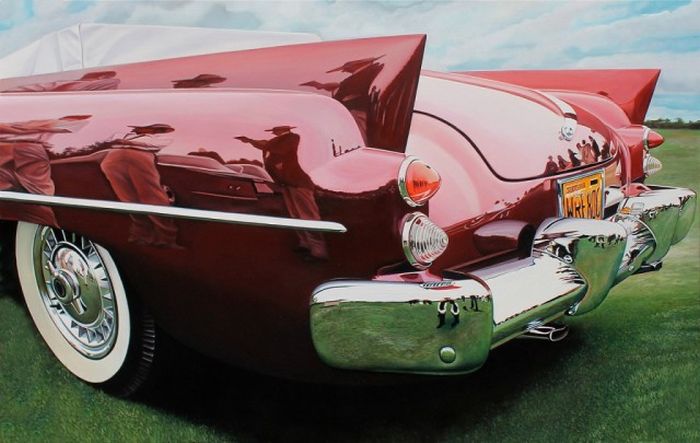 Невероятно реалистичные рисунки автомобилей