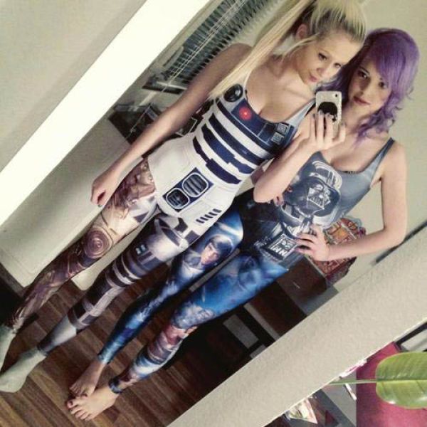 Девушки и Звездные войны (62 фото)