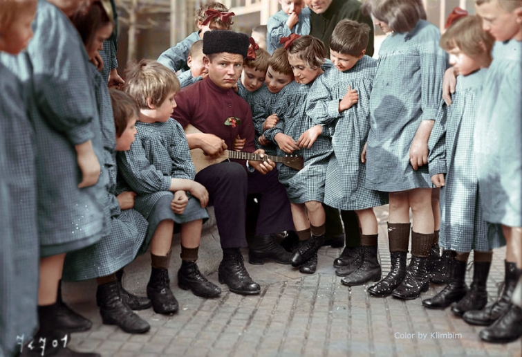 Россия в цвете: старинные раскрашенные фотографии с 1900 до 1965 года Россия в цвете: старинные раскрашенные фотографии с 1900 до 1965 года